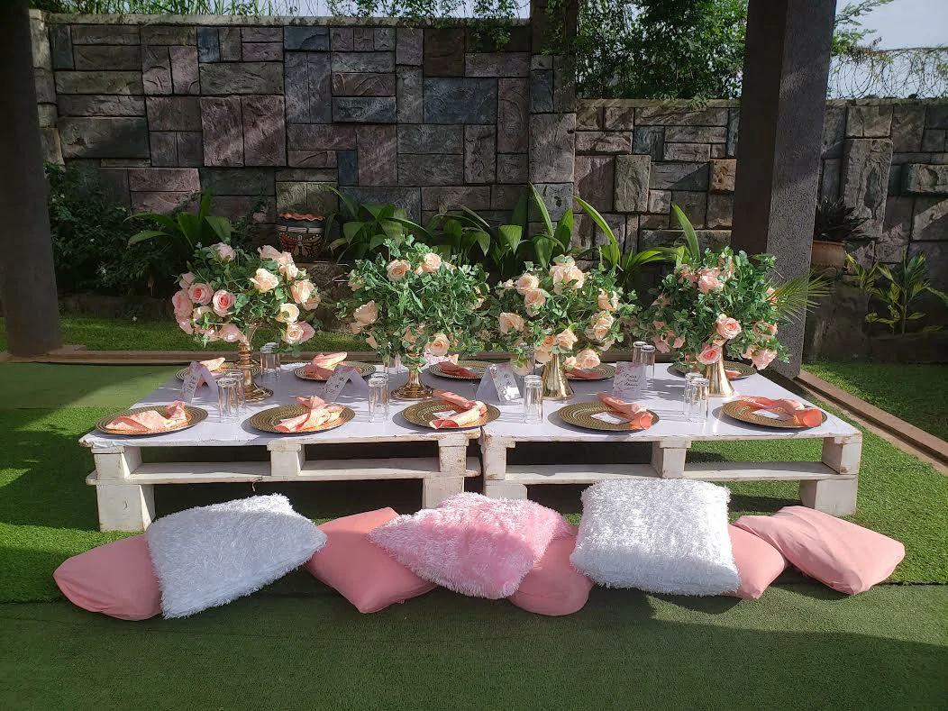 Baby showers and parties setup at Westway Luxury Suites